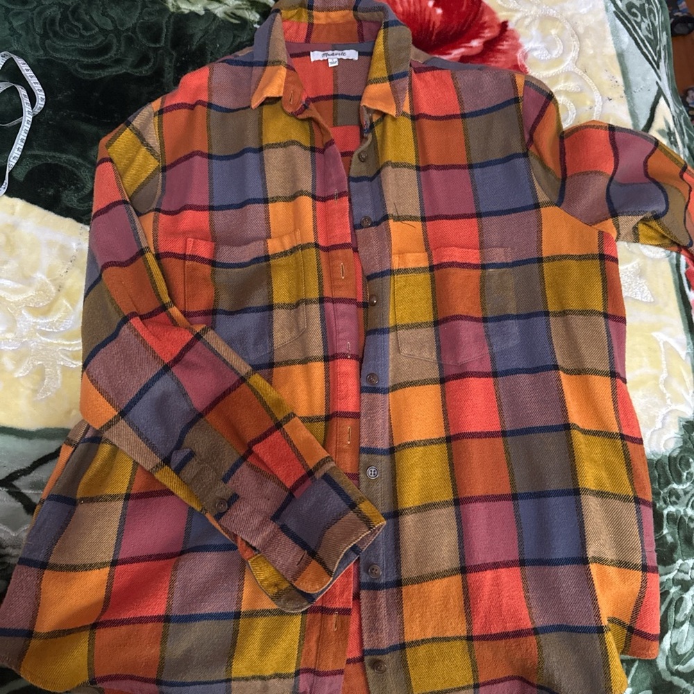 Madewell Multicolor Plaid Shirt